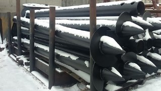 Винтовые сваи диаметром 73 мм Югорске цена от 1357 руб.